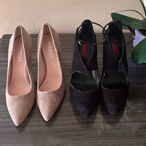 BOGO! Saks Fifth Avenue Suede Wedge